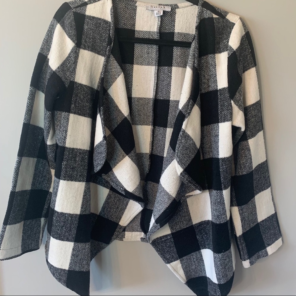 🔥 Favlux Buffalo Check Cardigan S 🔥